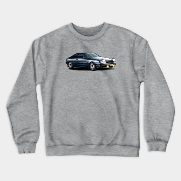 Toyota Celica GT-Four ST165 Crewneck Sweatshirt by Mario Ramos Rally Art